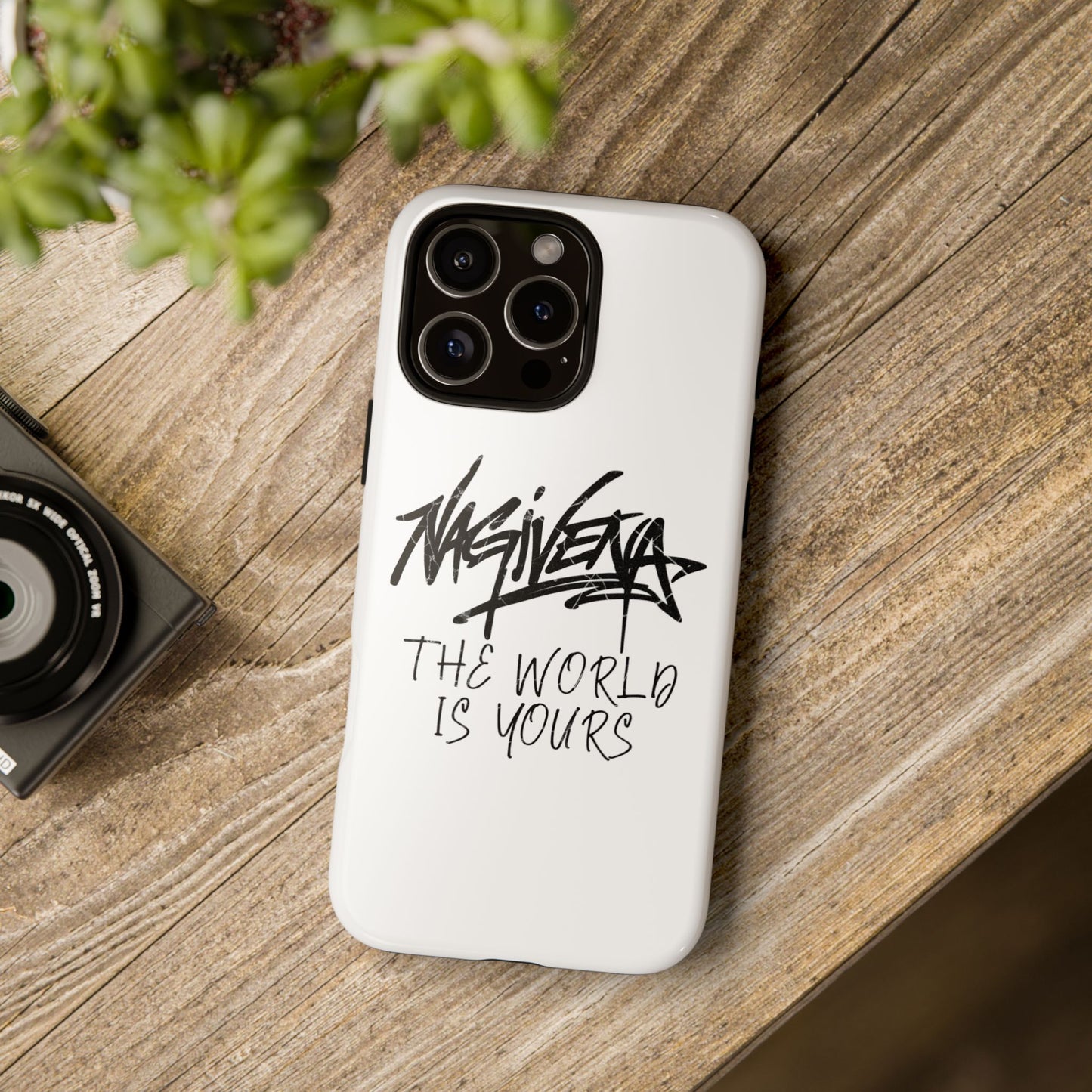 THE WORLD IS YOURS PHONE CASE