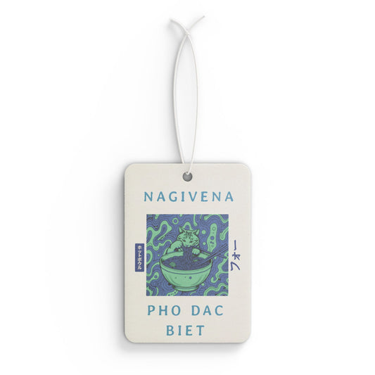 Vietnamese Pho Air Freshener – 'Nagivena Pho Dac Biet' Scented Car Charm