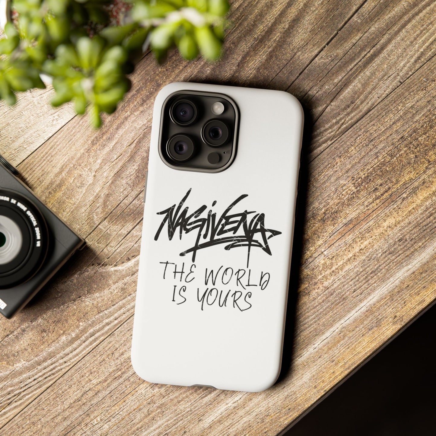THE WORLD IS YOURS PHONE CASE