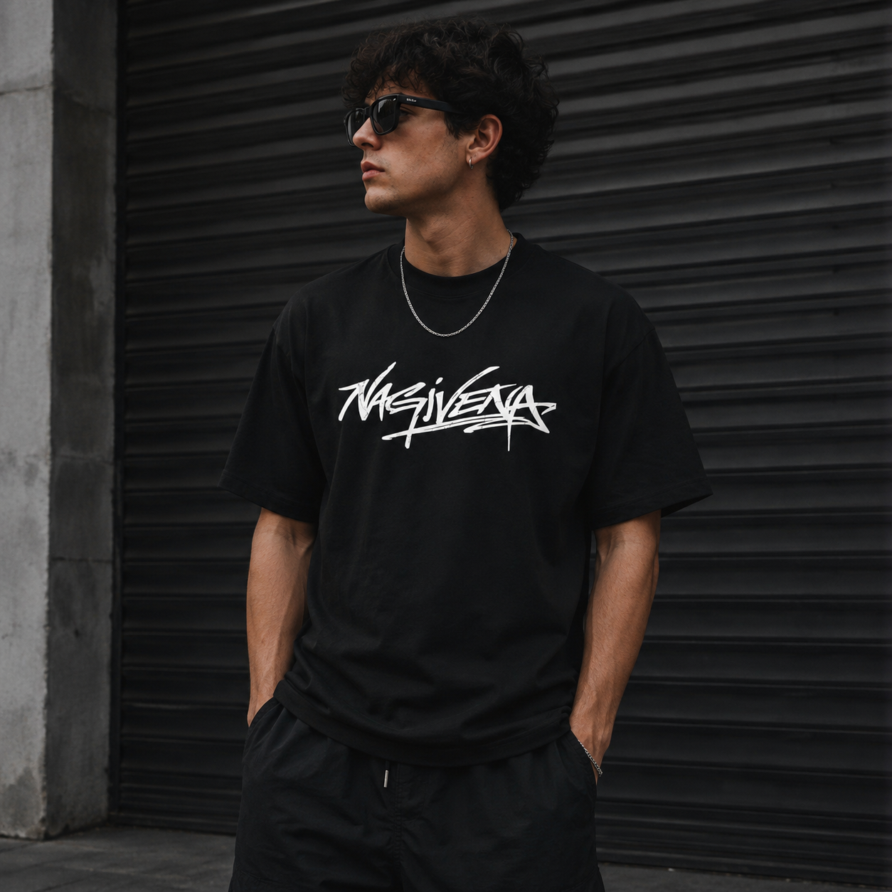 Classic Nagivena Tee Black