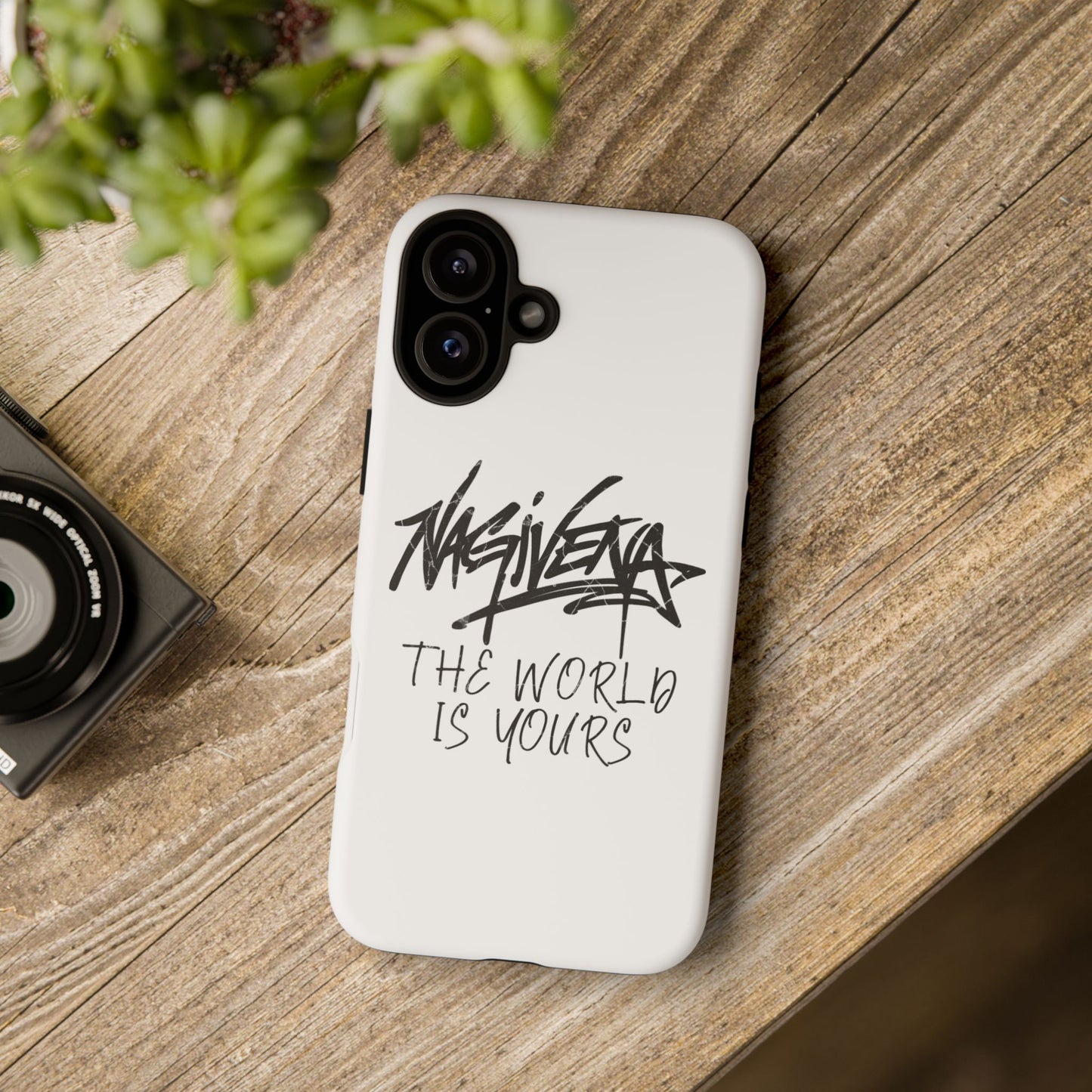 THE WORLD IS YOURS PHONE CASE