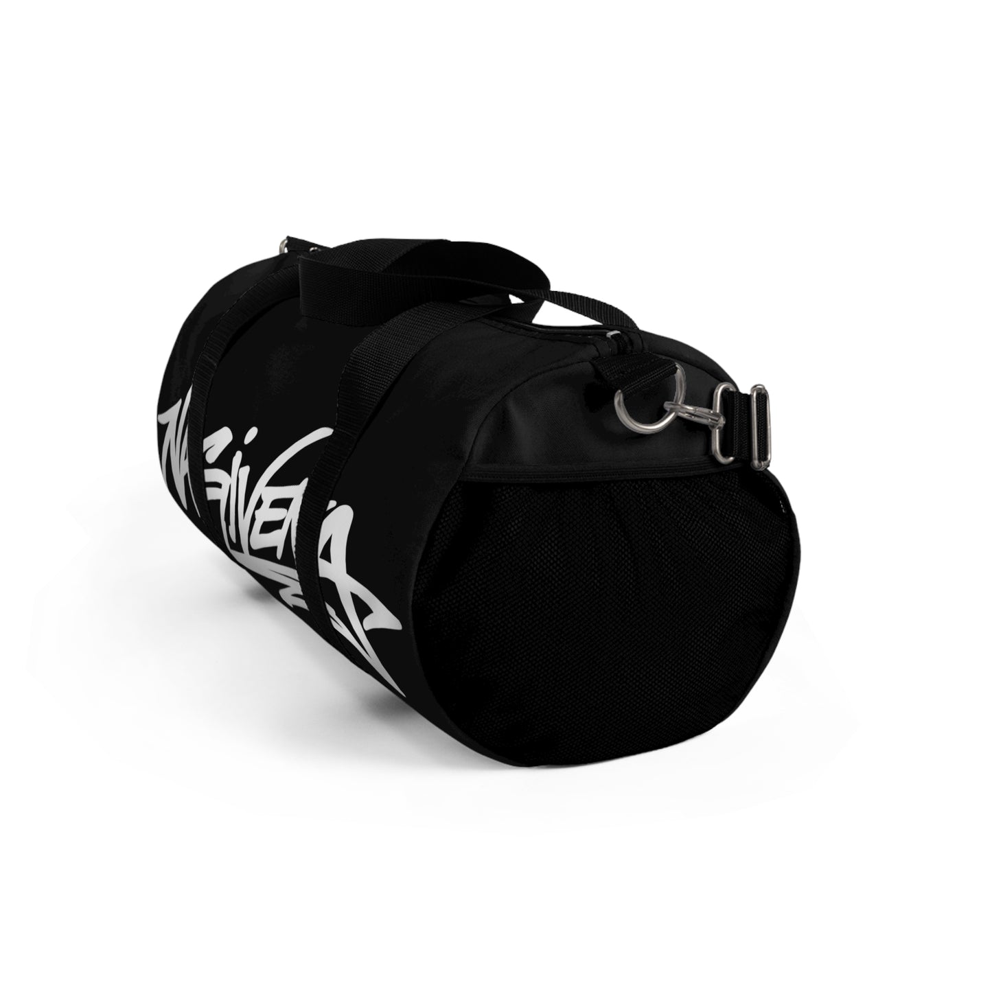 Graffiti Signature Duffel Bag - Bold Black Travel & Gym Bag
